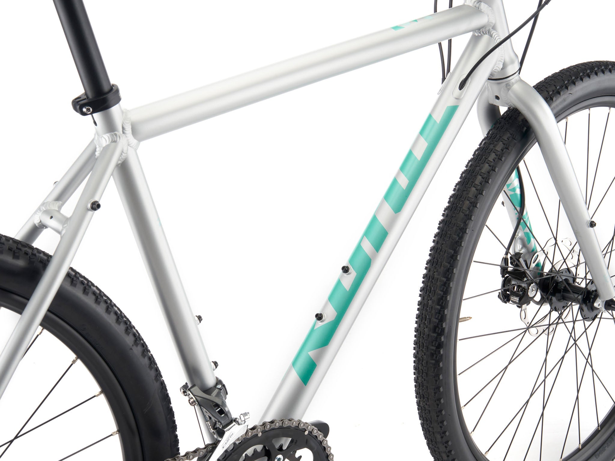 Rove AL 650 gravel bike tire mounted on a bike wheel for touring and gravel riding