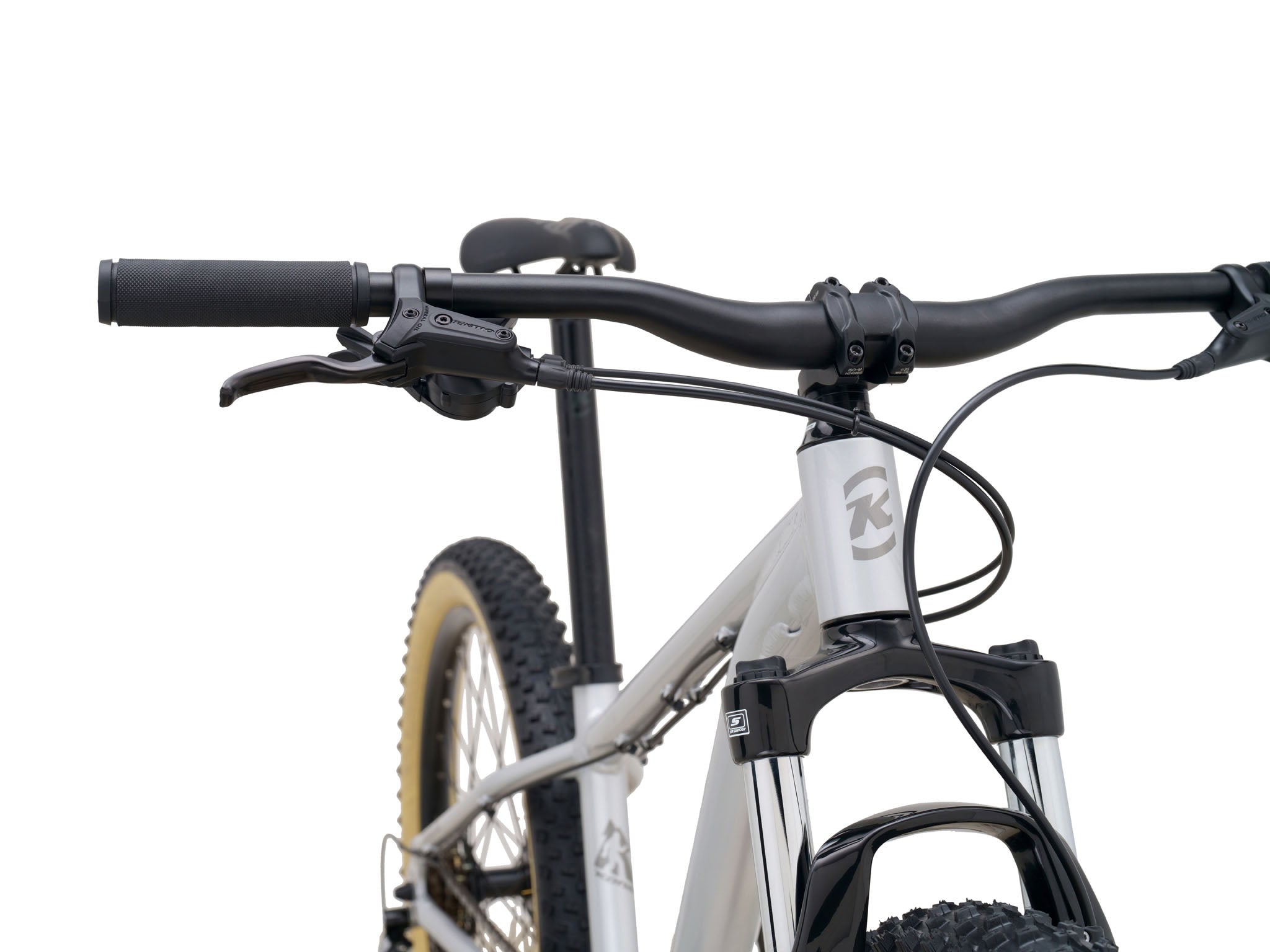 Honzo 24 kids mountain bike on trail for outdoor adventures