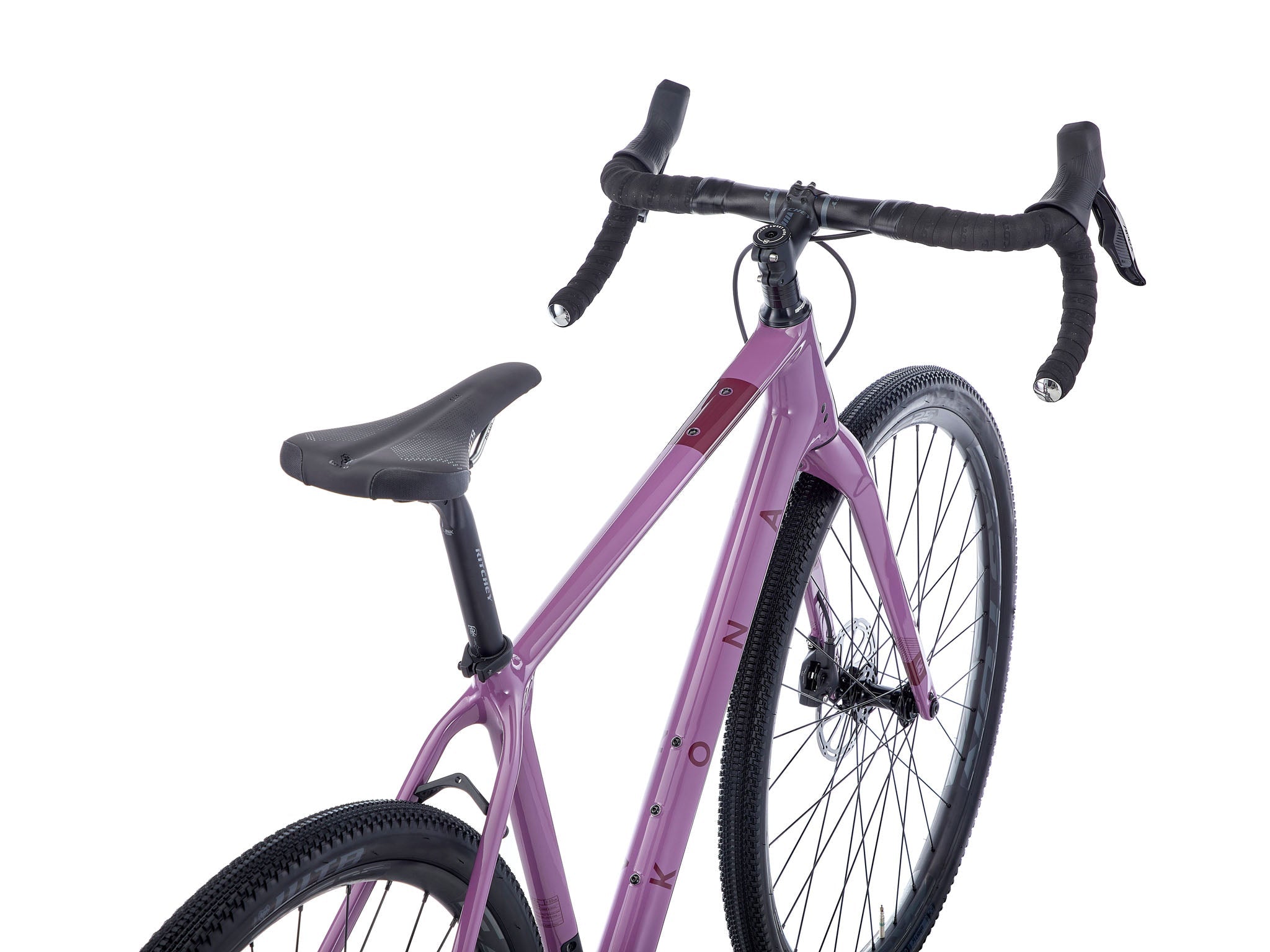 Gravix CR carbon gravel bike with bento box mounted for endurance riding