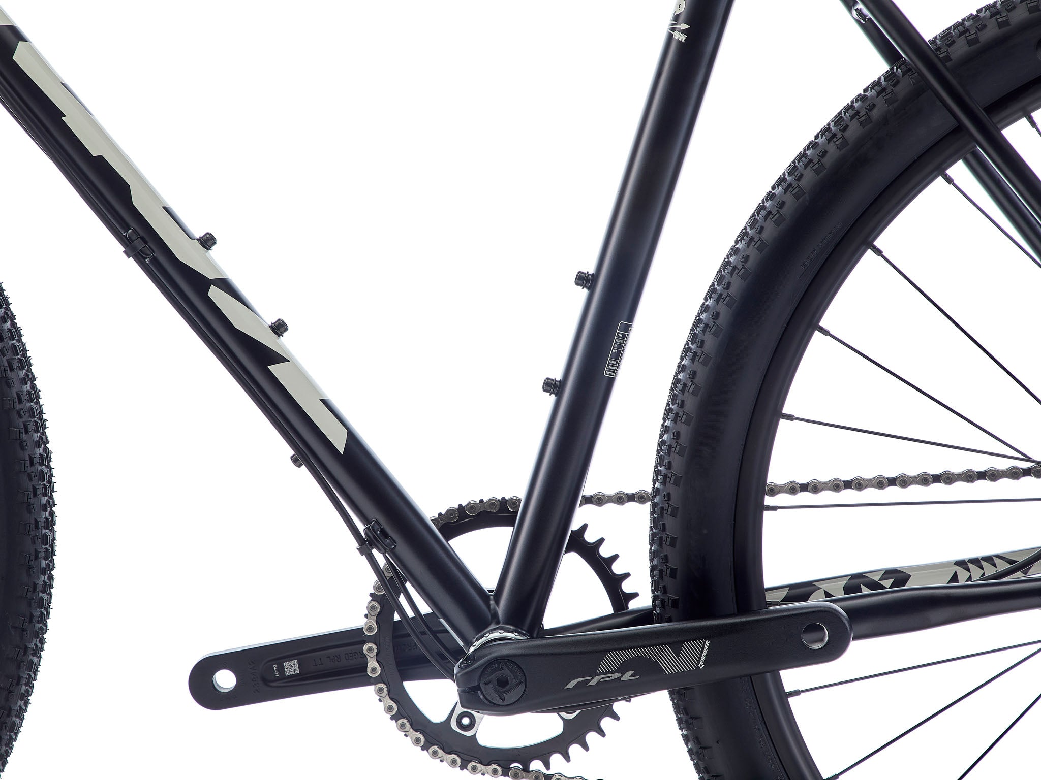 Close-up of the Roves lightweight steel frame for gravel riding