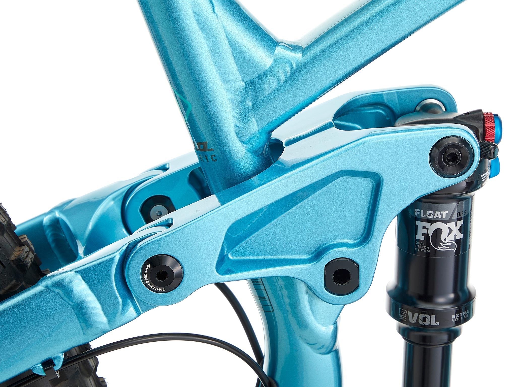 Close-up of Remote 130s sturdy aluminum frame and Shimano motor