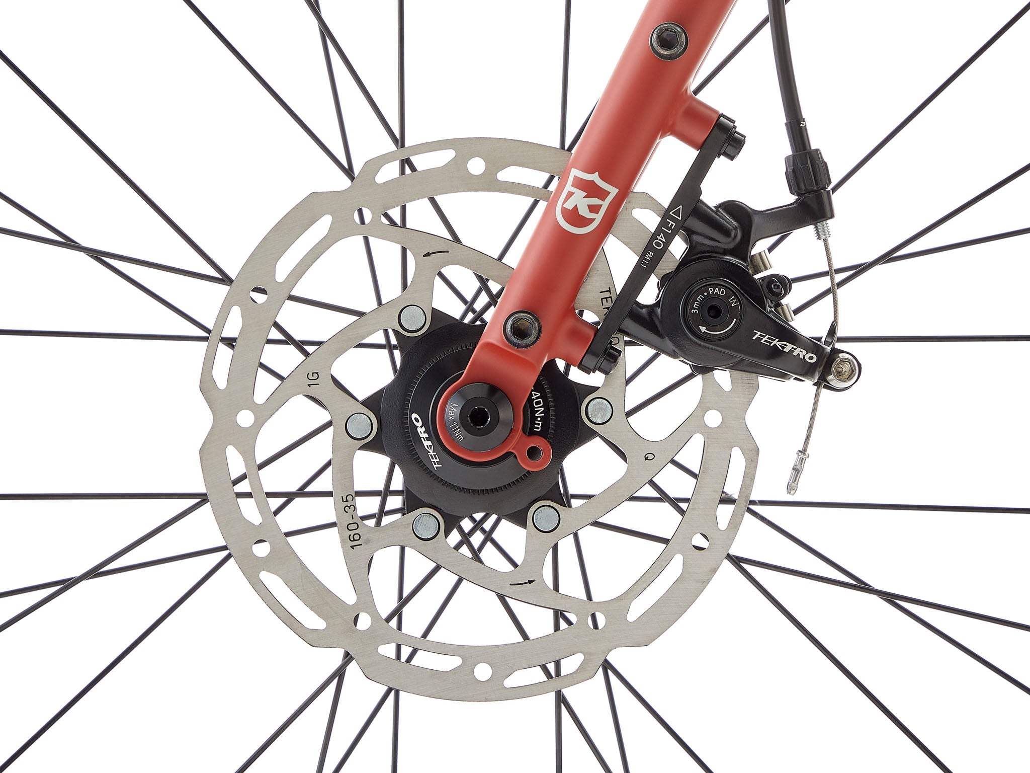 Rove bike being ridden over gravel trail