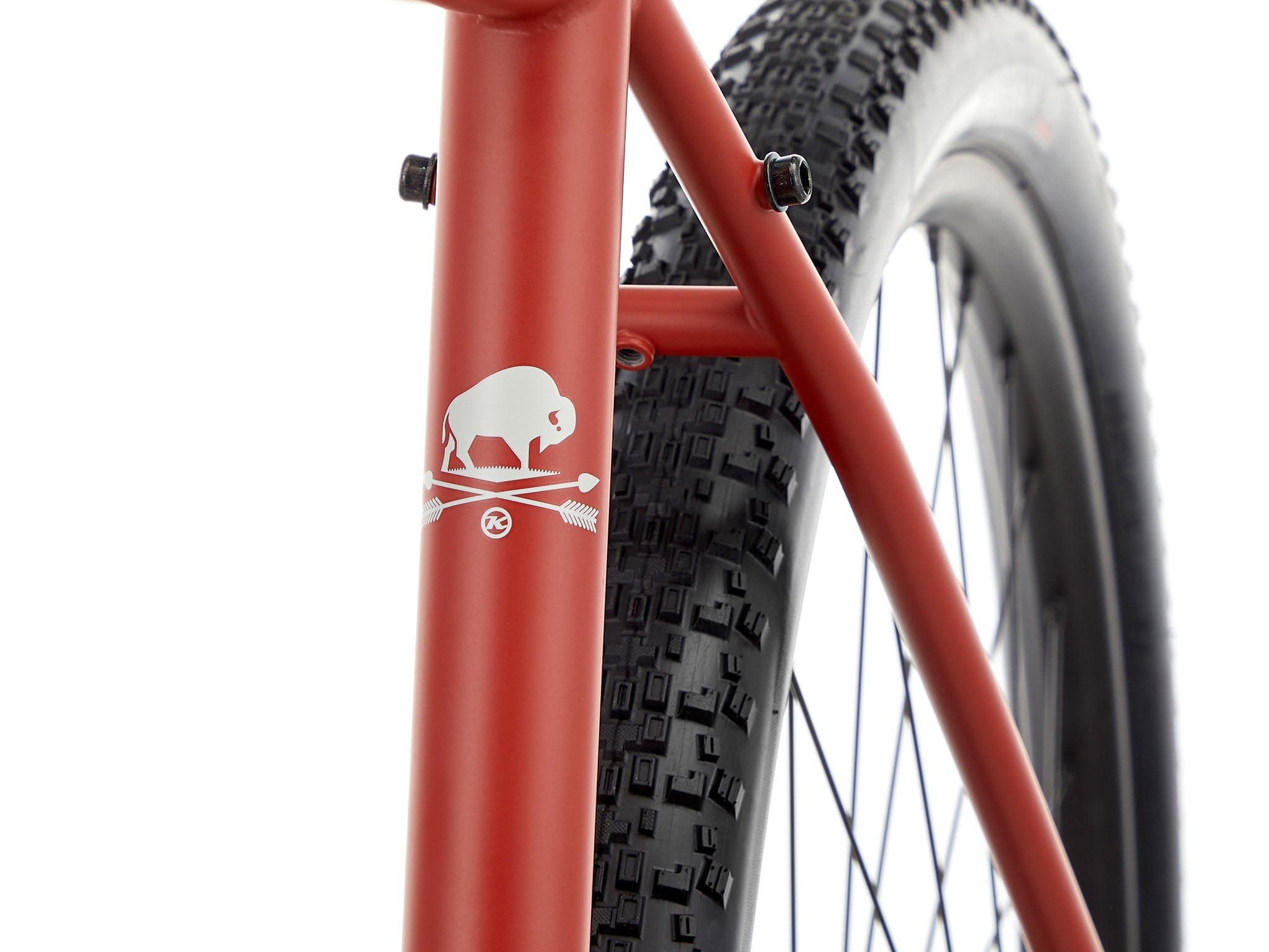 Close-up of Rove bikes durable steel frame