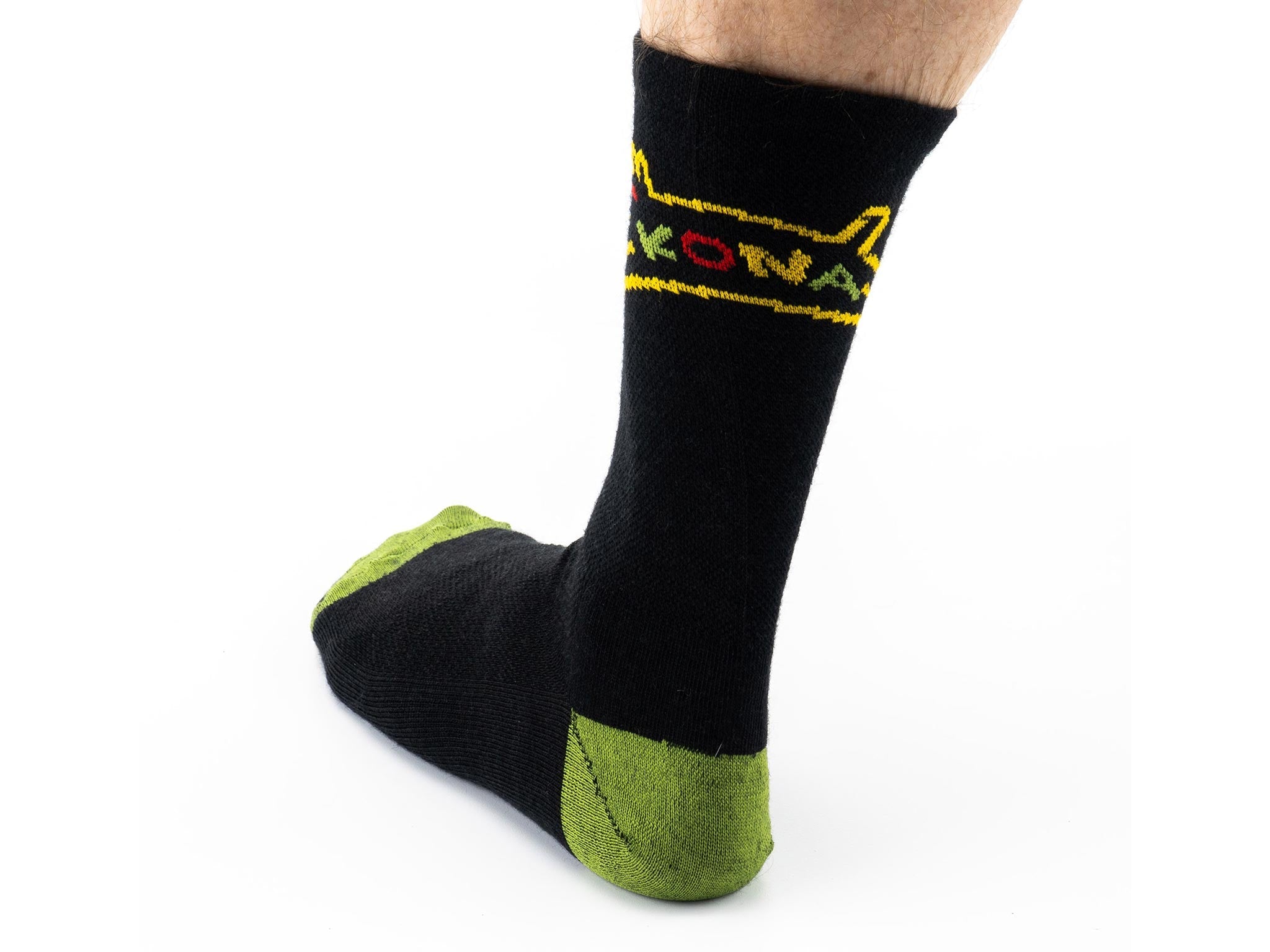 Kona KNINE merino wool socks for winter hiking with reinforced heel and toe