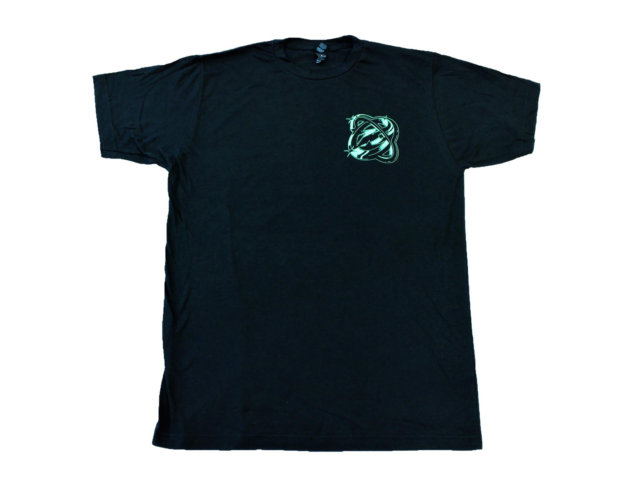 Front view of vintage 80s style Lo-Fi Tee with bold graphic print