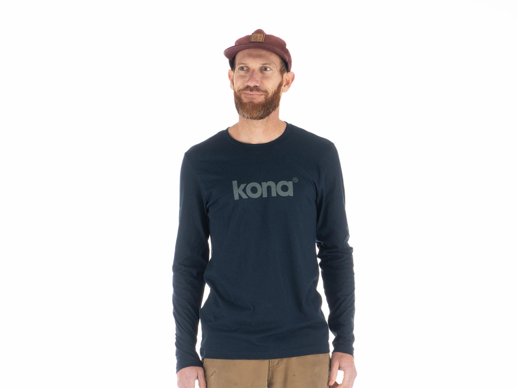 Front view of street legal long sleeve t-shirt showcasing bold graphics