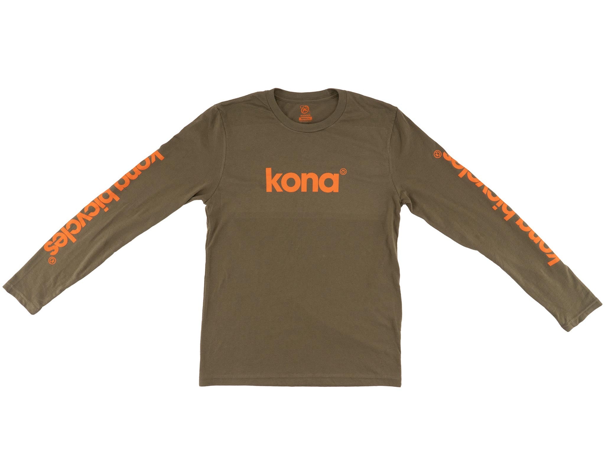 Front view of street legal long sleeve t-shirt showcasing bold graphics