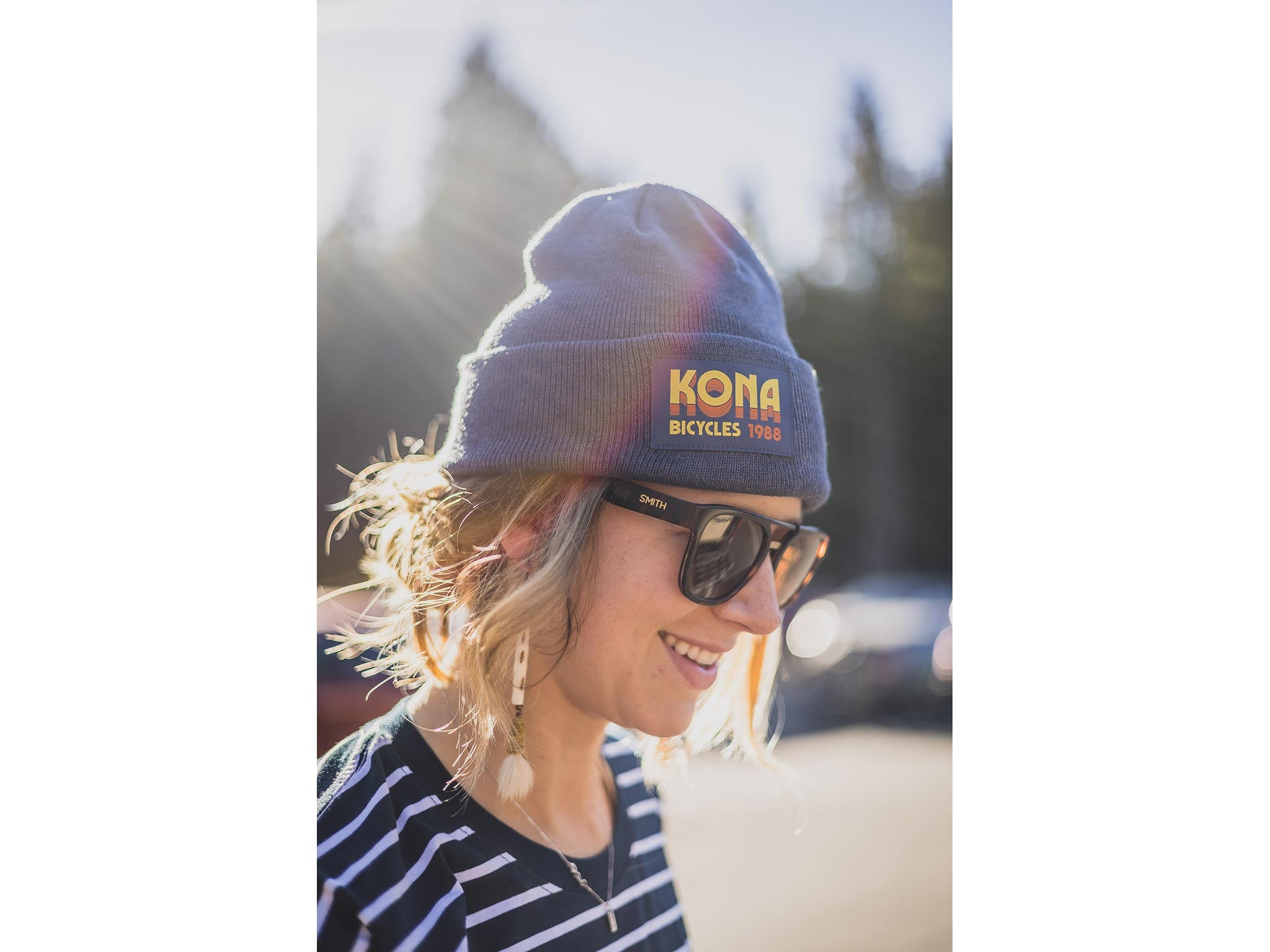 Chic Comfort Winter Beanie in mauve, perfect for cold weather fashion.