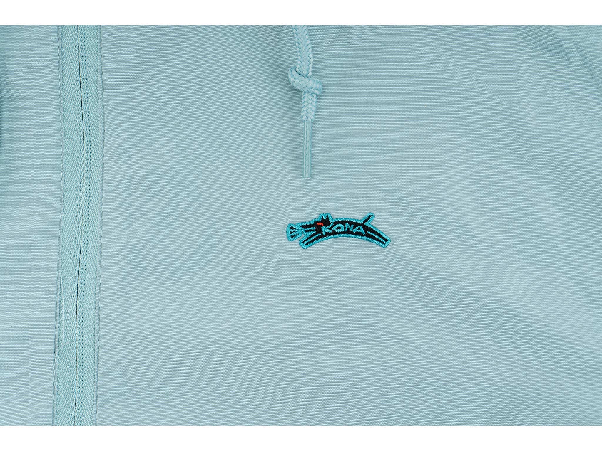 Dog wearing the Kona K9 Windbreaker enjoying a day outdoors