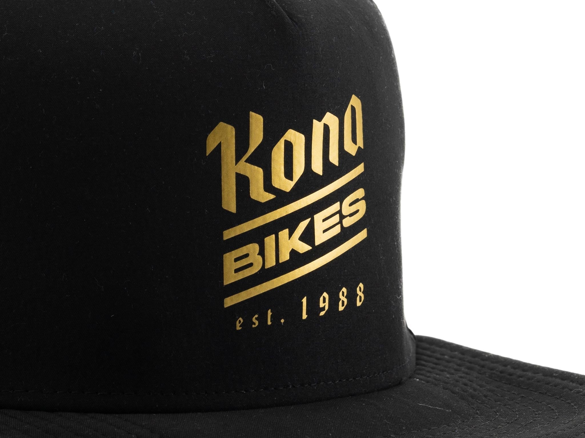 Brewed Athletic Trucker Hat showing breathable mesh design for summer wear.