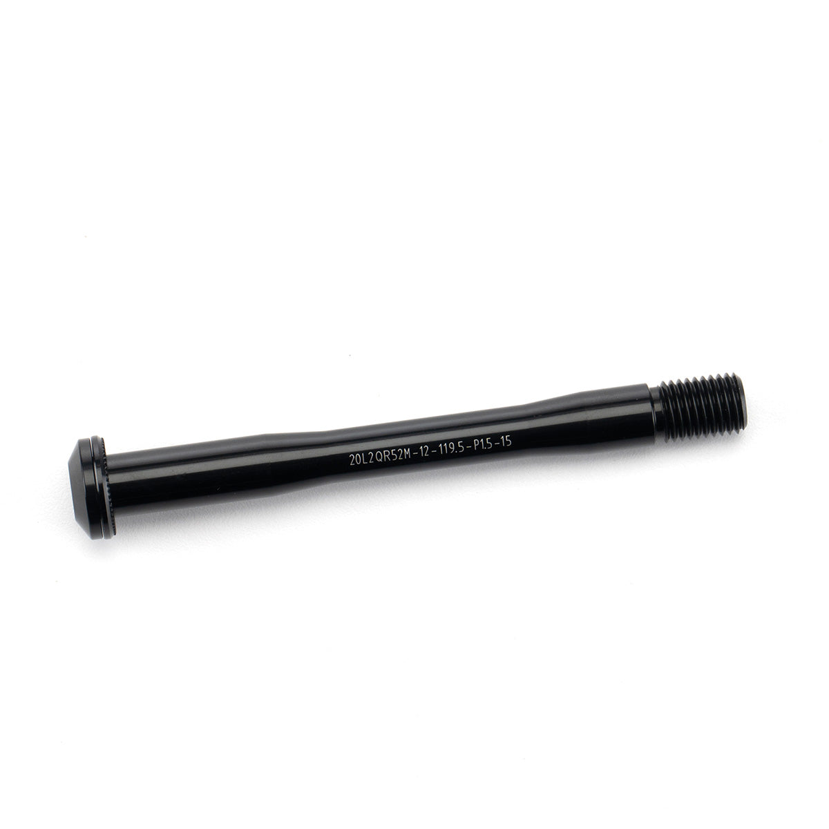 Kona CMPAXF03 high-quality bicycle fork axle installed on mountain bike wheel