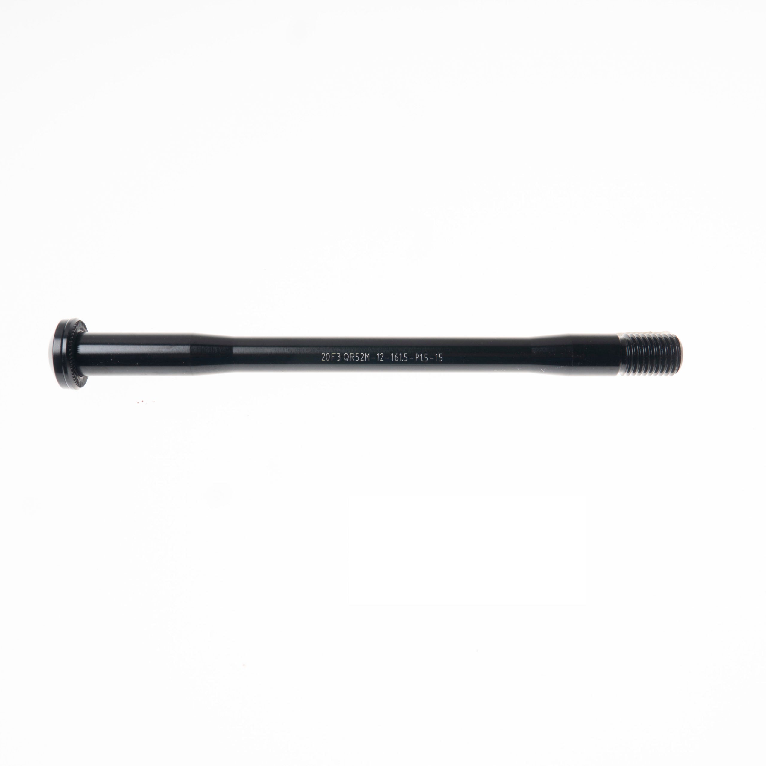 Kona CMPAXR03 thru axle for mountain bikes, showcasing its design and dimensions.