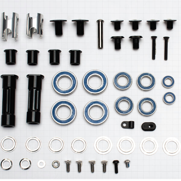Process G2 pivot rebuild kit with bearings and hardware for easy replacement