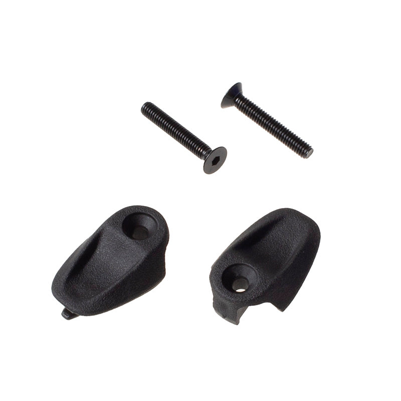 Kona headtube cable guide installed on mountain bike for smooth cable routing