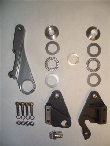 Dope floating brake kit mounted on mountain bike disc brake system