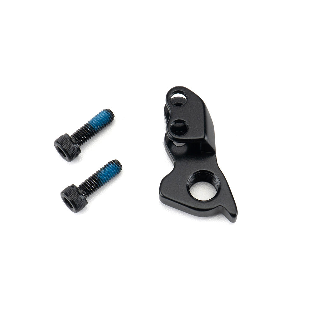 Close-up of Kona Hanger Fit V5TT showing sturdy construction and fit on a mountain bike