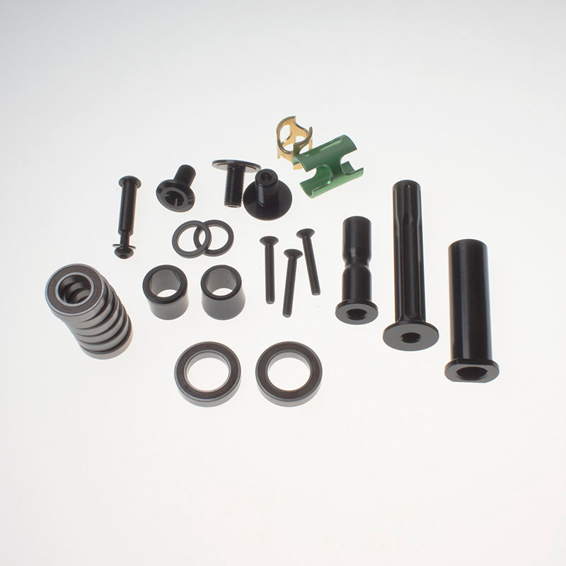 Close-up of Hei Hei CR (29) Premium Bearing and Bushing Kit showcasing components.