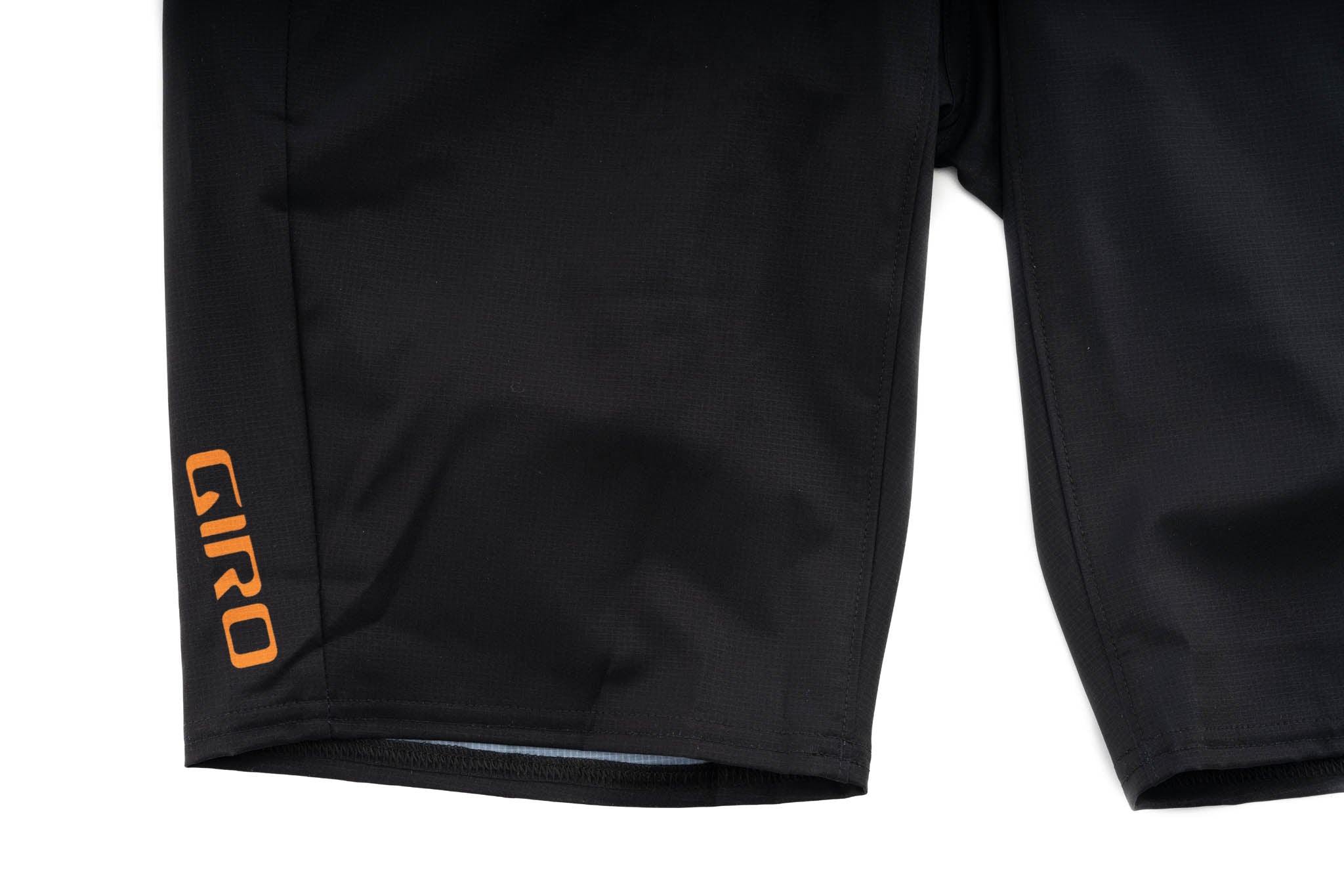 Back view of Horizon shorts demonstrating the durable water repellent coating and hand pockets.