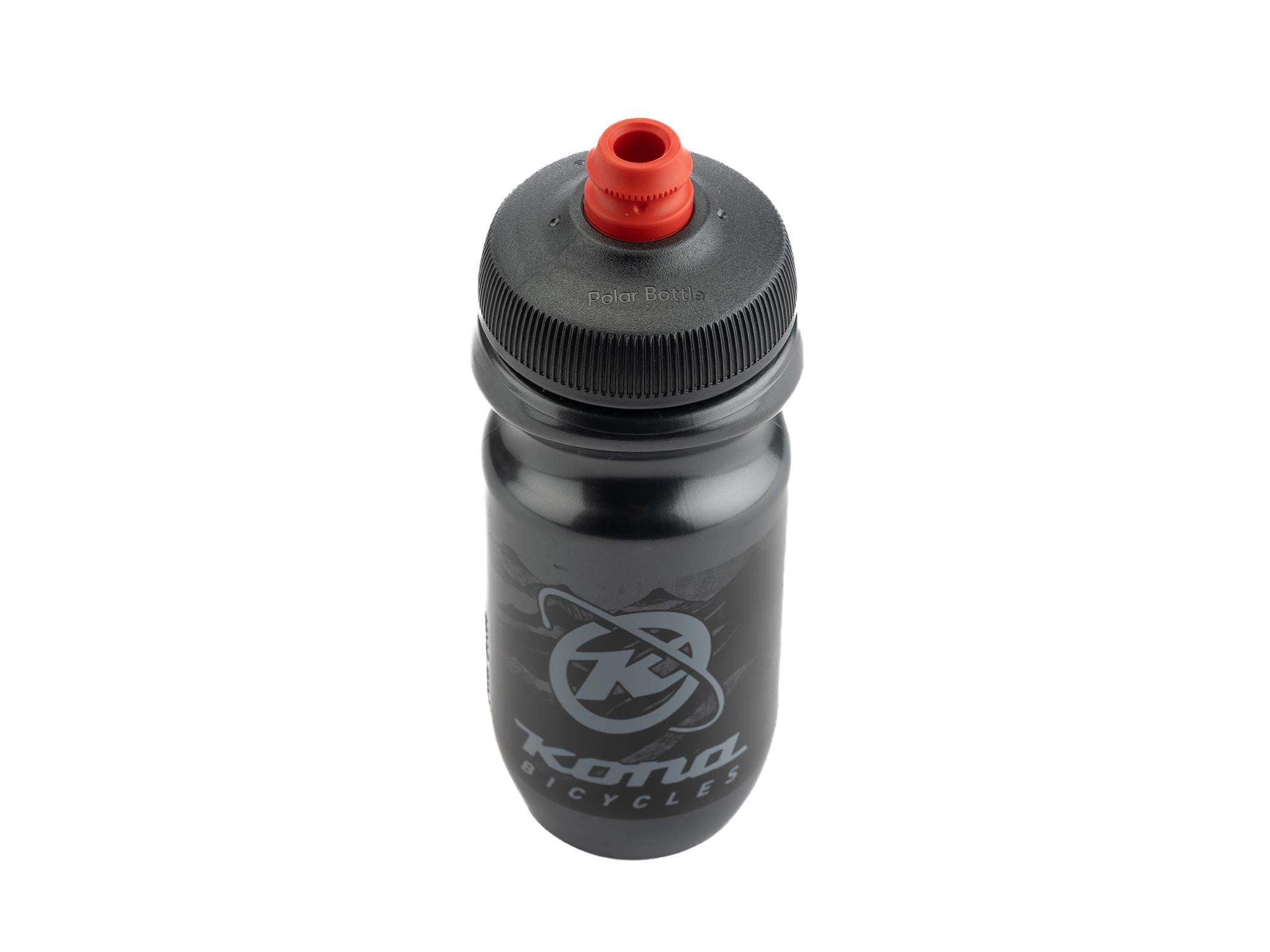 Cyclist holding the BPA-free sports bottle during outdoor ride