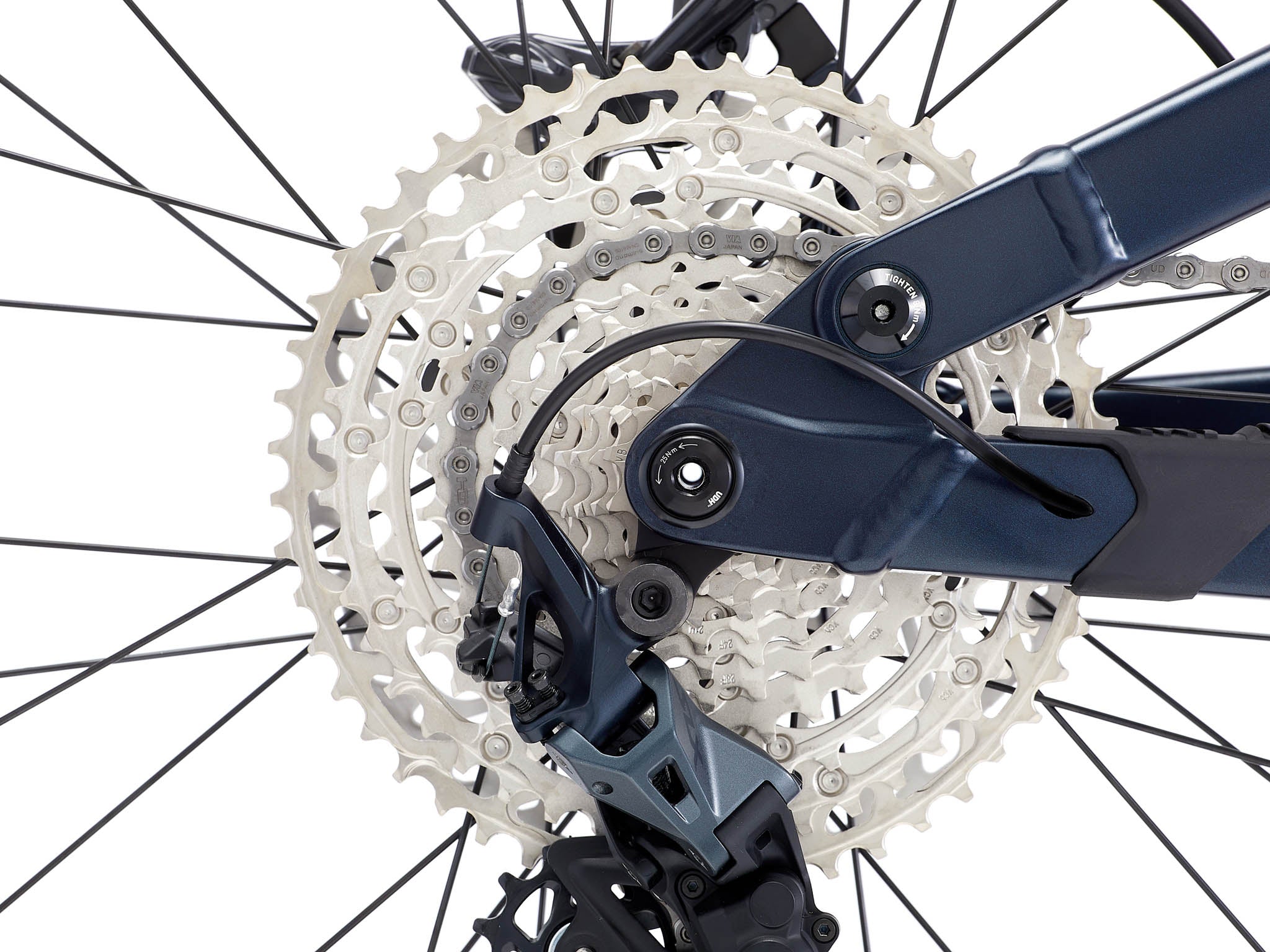 Close-up of the durable aluminum frame of the Process X bike, suitable for progressive riding