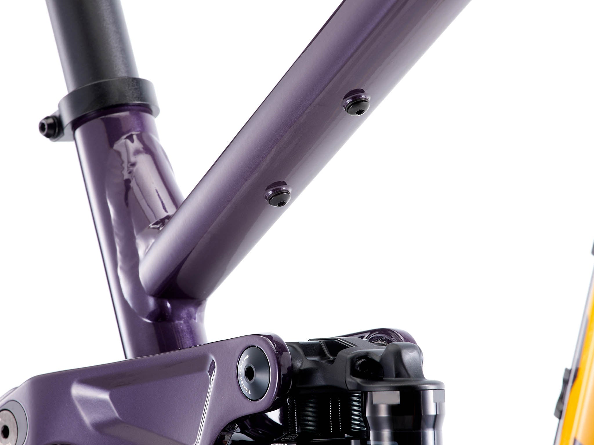 Rider navigating a challenging downhill trail on the Process X DH, demonstrating its stability and agility.