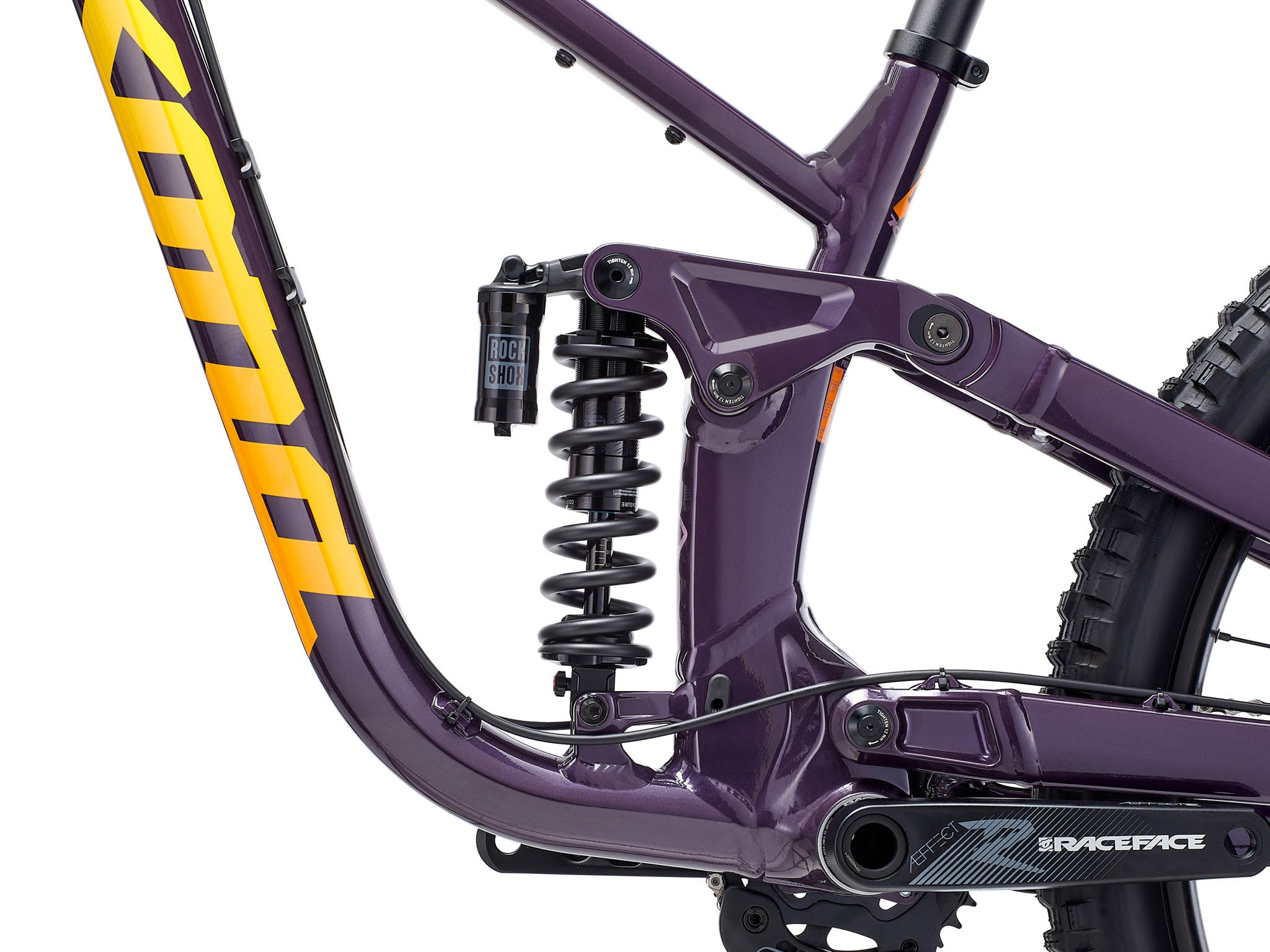 Profile view of the Process X High-Performance DH Bike, ideal for aggressive downhill riding.