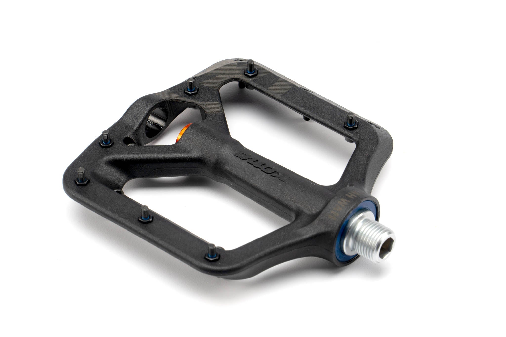 Wah Wah II Pedal Small composite flat pedal from the side, highlighting its lightweight design