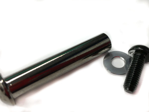 Kona Process G2 lower shock mount hardware upgrade kit attached to mountain bike