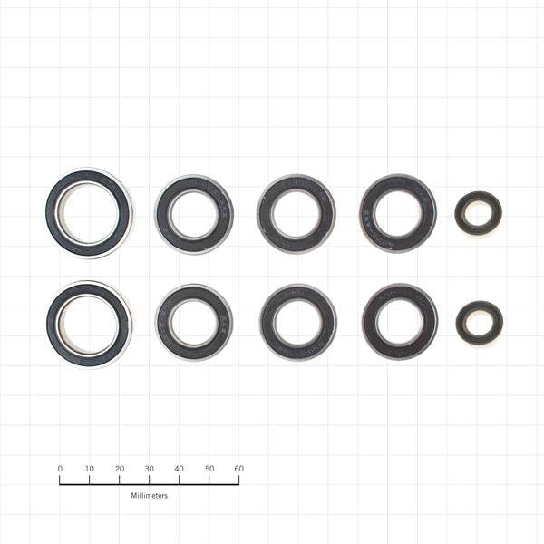 Close-up of the Ultimate Bushing Rebuild Kit showcasing quality components