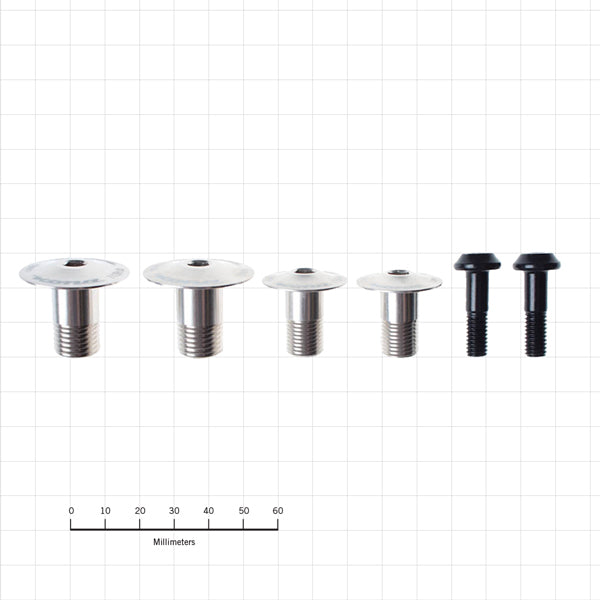 Premium bolt kit #4 silver for Dawg Supreme, showcasing durability and design.