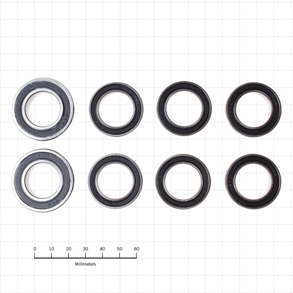 Close-up of Supreme Operator bushing kit showing components and quality build.