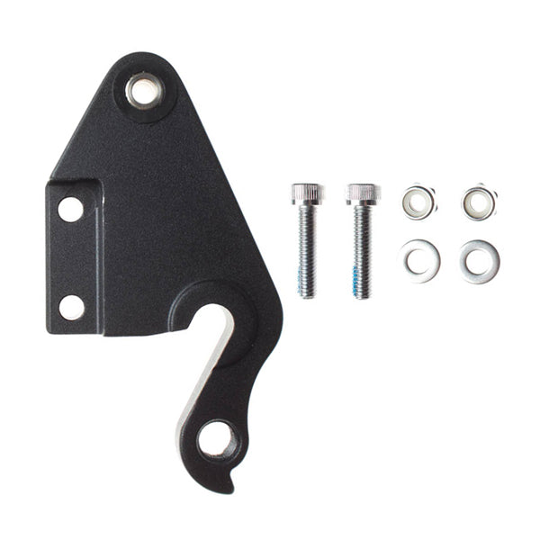 Bike dropout installation on mountain bike frame showing durable construction