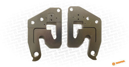 Electricute Compatible Bicycle Hanger HH mounted on a wall, showcasing its sturdy design.