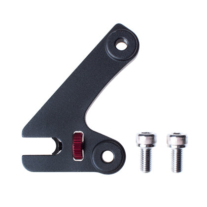 Side view of Premium Bicycle Hangers & Dropouts: Model Z showcasing its sturdy design for secure storage.