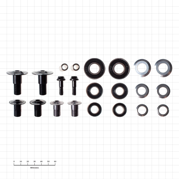 2010 CoilAir suspension with new bushing and bolt kits installed