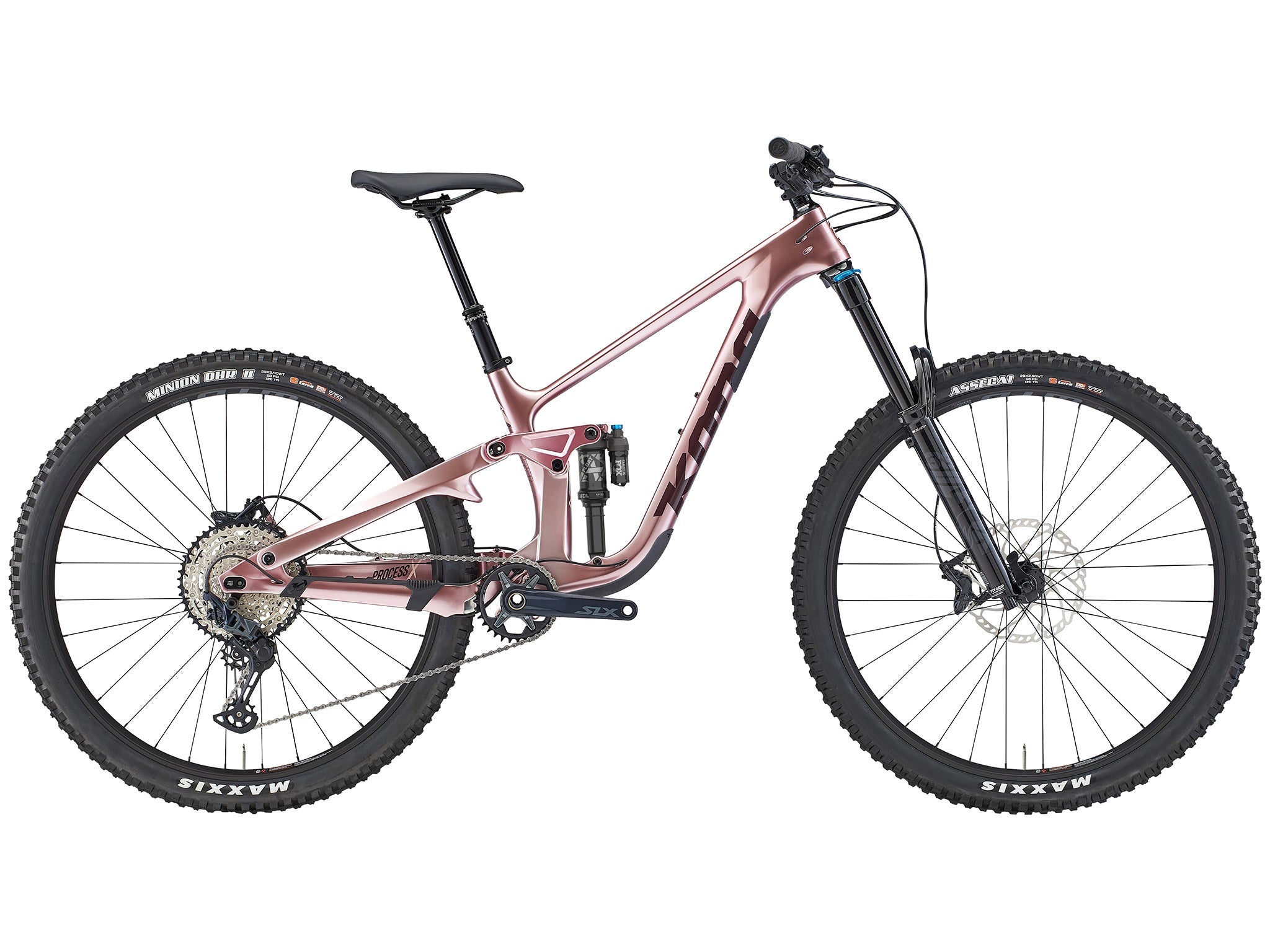 Process X CR mountain bike on rugged trail with mountain scenery