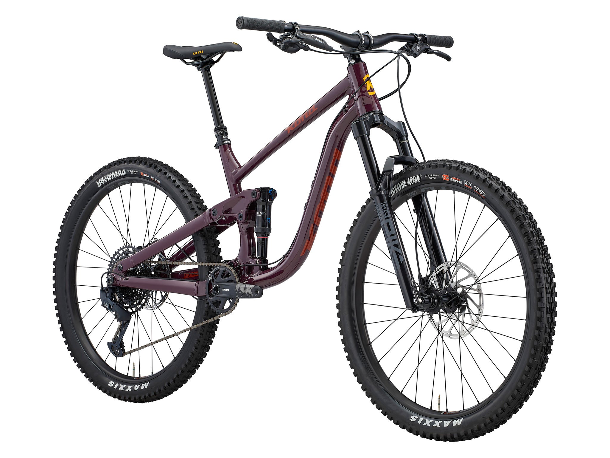 Rider navigating a rugged trail on the Process 134 DL 27.5, demonstrating its performance and handling.