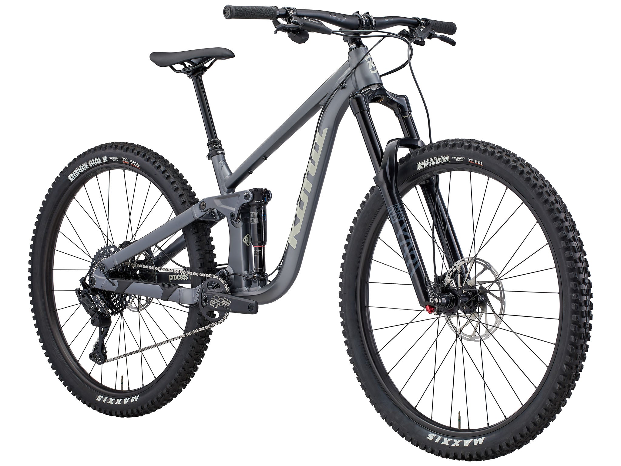 Close-up of the Adventure Buddy 153s flip-chip compatibility feature for versatile riding.