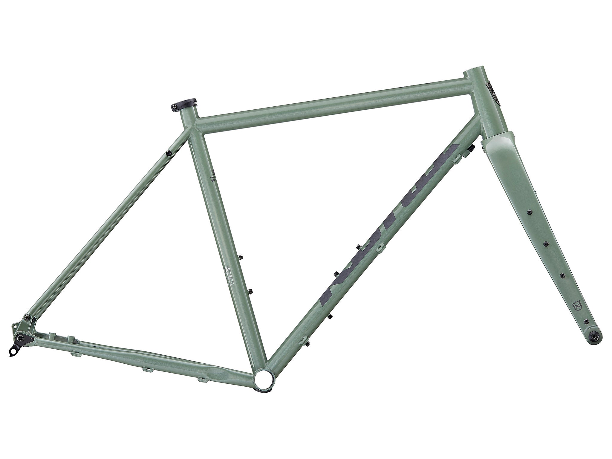 Rove Adventure LTD bicycle frame showcasing its sleek design and Butted Cromoly material.