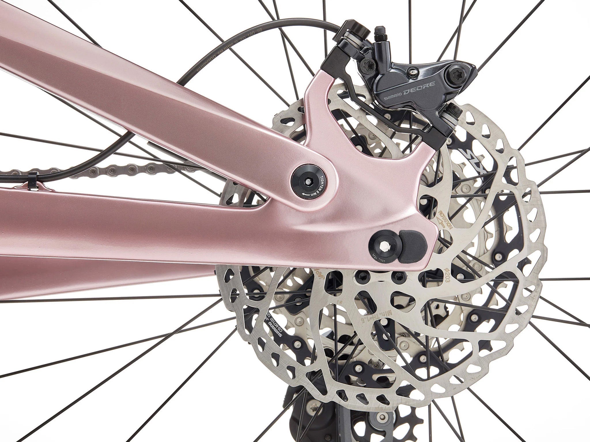 Process X CR mountain bike on rugged trail with mountain scenery